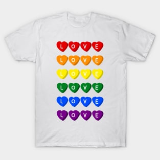 Pride love T-Shirt